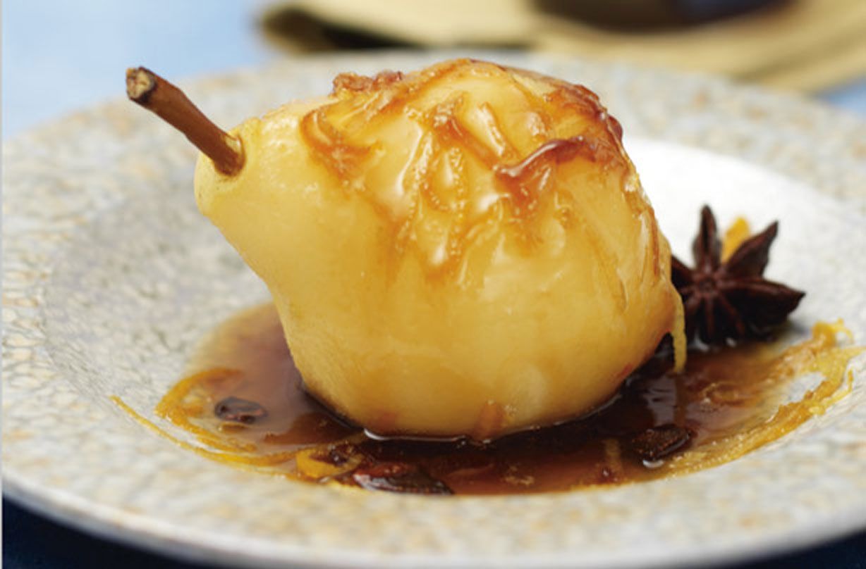 Star-spiced pears