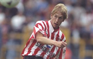 Graham Potter in action for Southampton