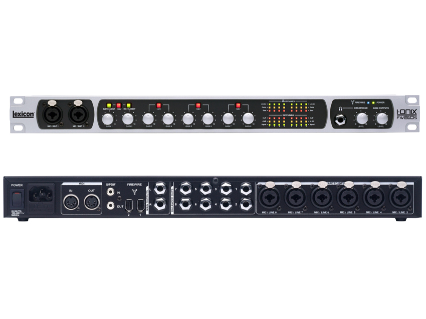 Lexicon FireWire interface includes dynamics processing | MusicRadar