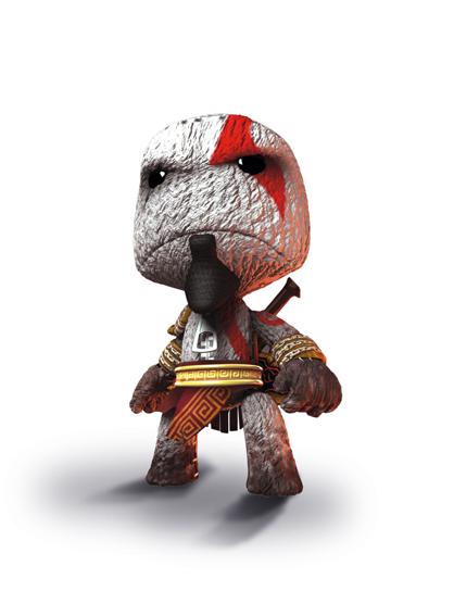 show original title Details about   New/new figurine kratos god of war collector-little big planet sackboy rare
