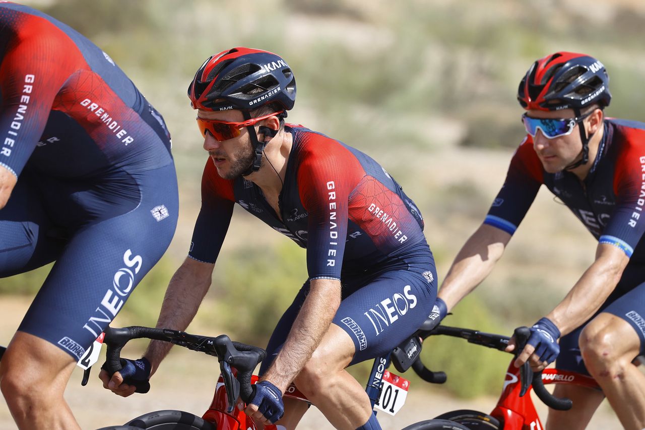 UAE Tour 2022 4th Edition 7th stage Al Ain Jebel Hafeet 148 km 26022022 Adam Yates GBR INEOS Grenadiers photo Luca BettiniSprintCyclingAgency2022