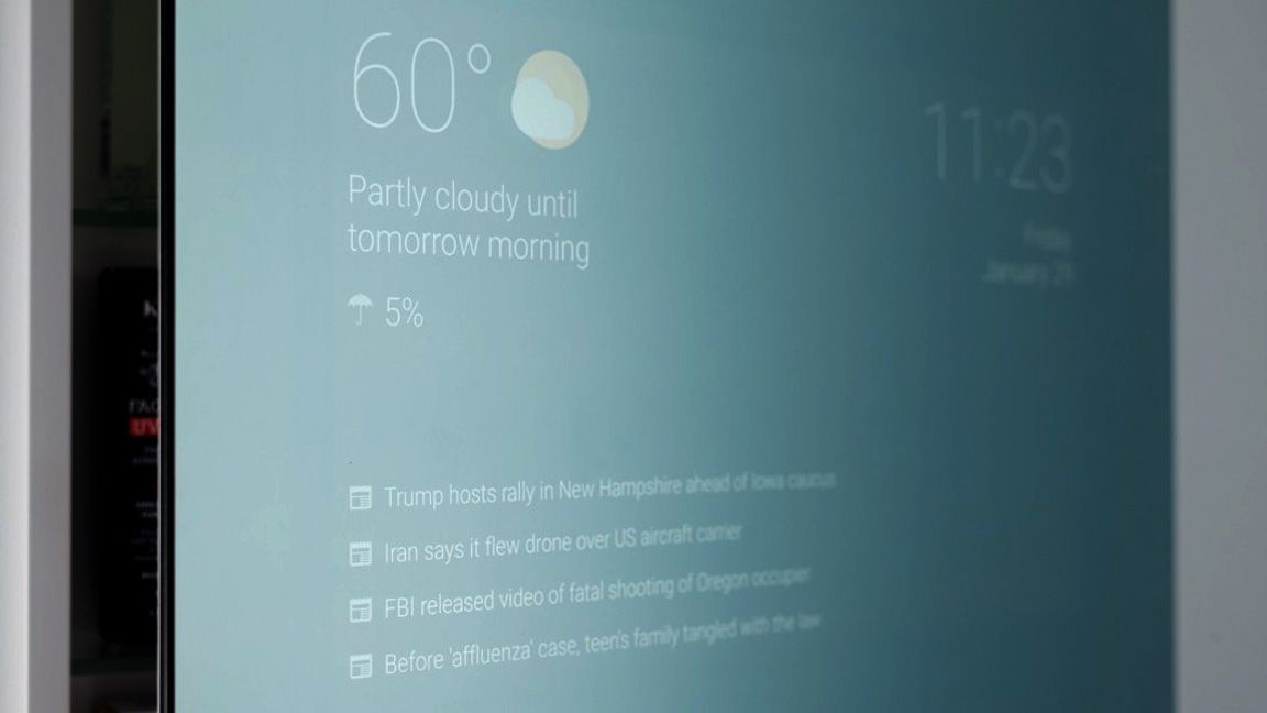 This Google engineer made a smart mirror, and now we all want one