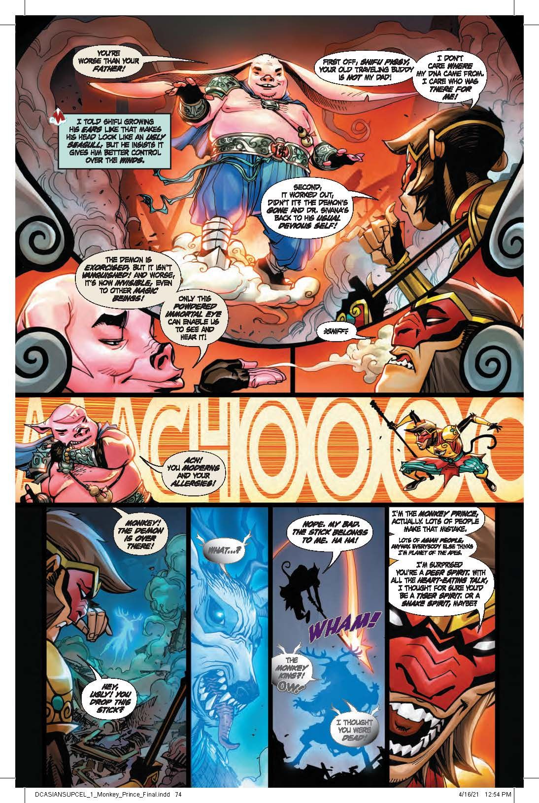 The Monkey Prince Hates Superheroes