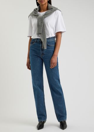 Classic Cut Straight-Leg Jeans