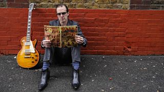 Bonamassa replicating the iconic 'Beano' cover with his own 'Burst back in 2011