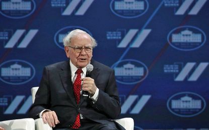 WASHINGTON, DC - JUNE 14:Warren Buffett participates in a discussion during the White House Summit on the United State Of Women June 14, 2016 in Washington, DC. The White House hosts the firs