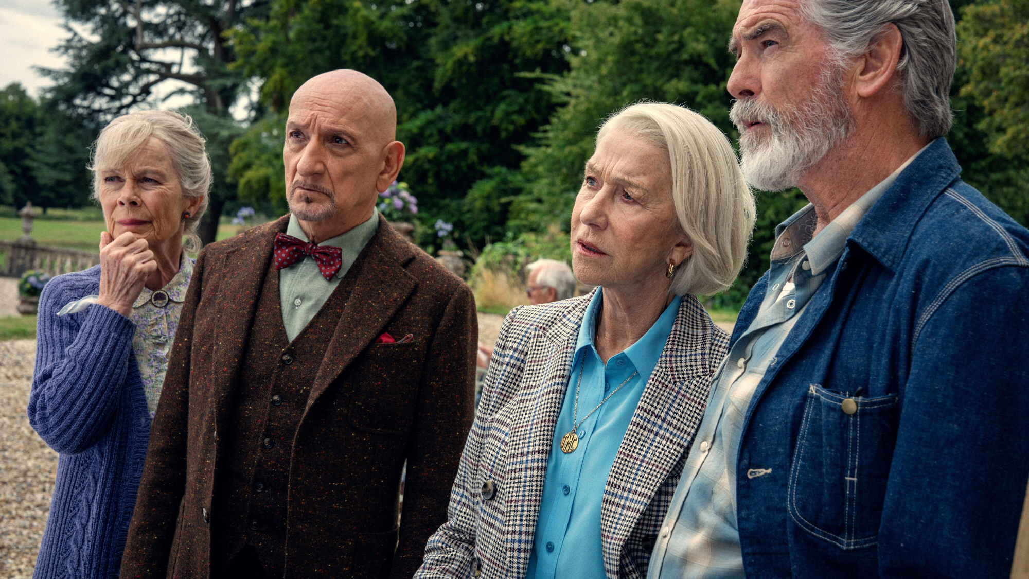 Celia Imrie, Ben Kingsley, Helen Mirren, Pierce Brosnan star in The Thursday Murder Club