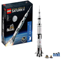 Lego Ideas NASA Apollo Saturn V | $120 on Amazon