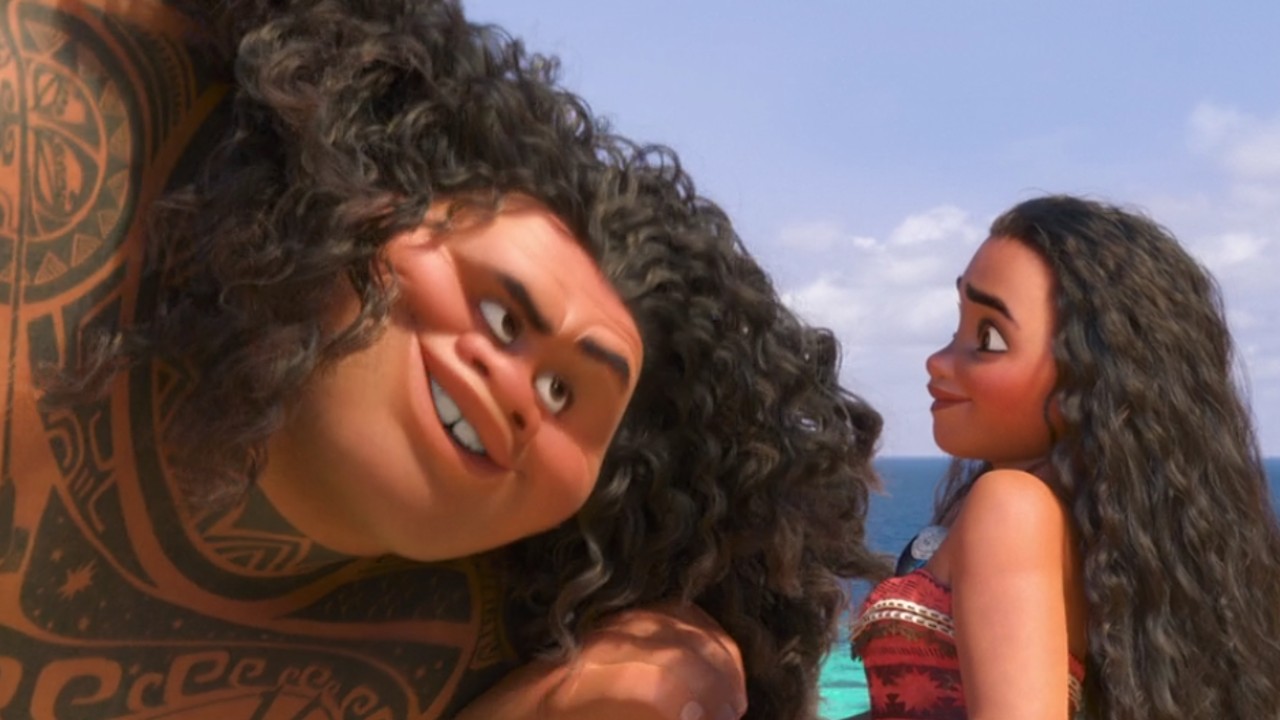 Moana und Maui in Moana