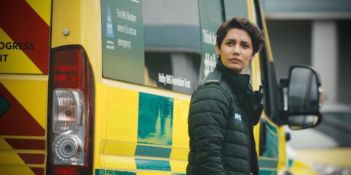 Lovelorn Fenisha confronts Ethan Hardy in Casualty.