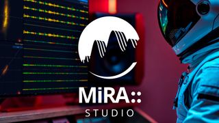 The MIRA Studio logo with an astronaut. 