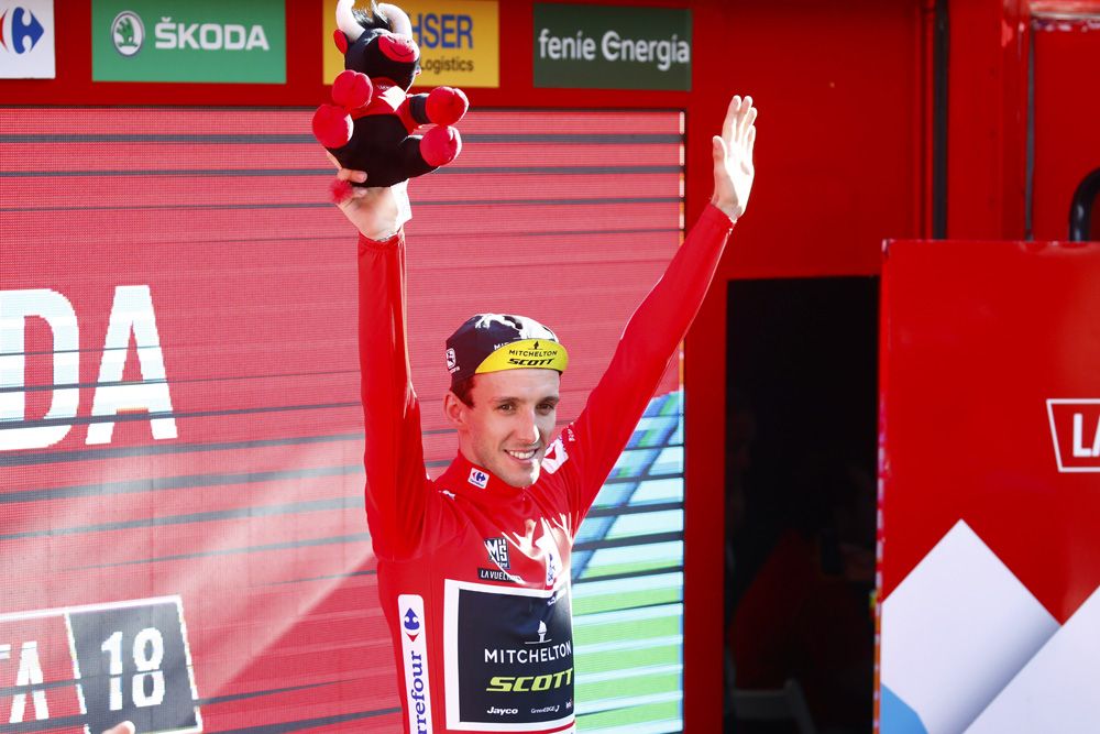 Simon Yates (Mitchelton-Scott) can smile for now