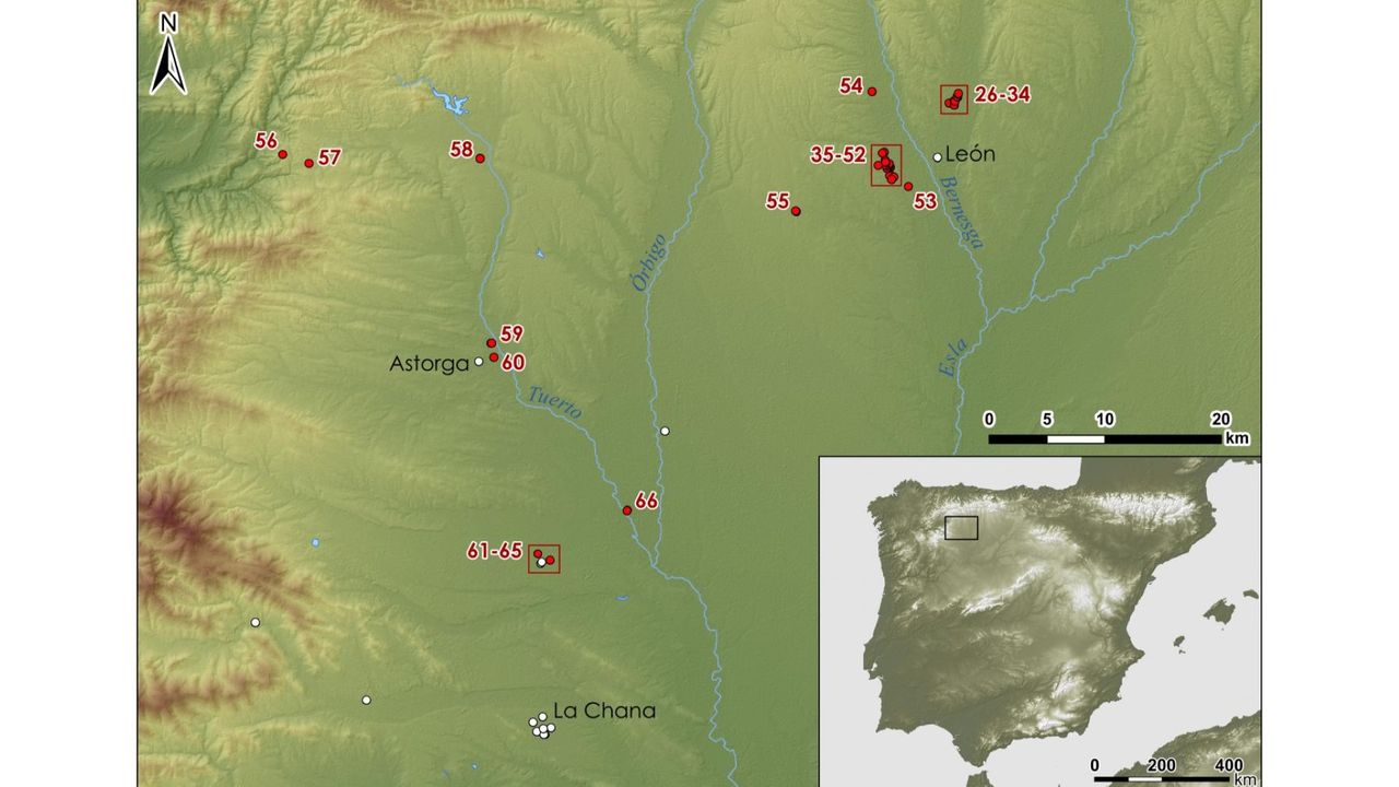 Roman military presence in Leon.