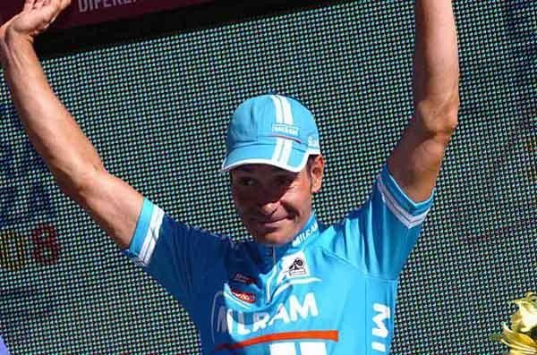 Erik Zabel (Milram) on the podium.