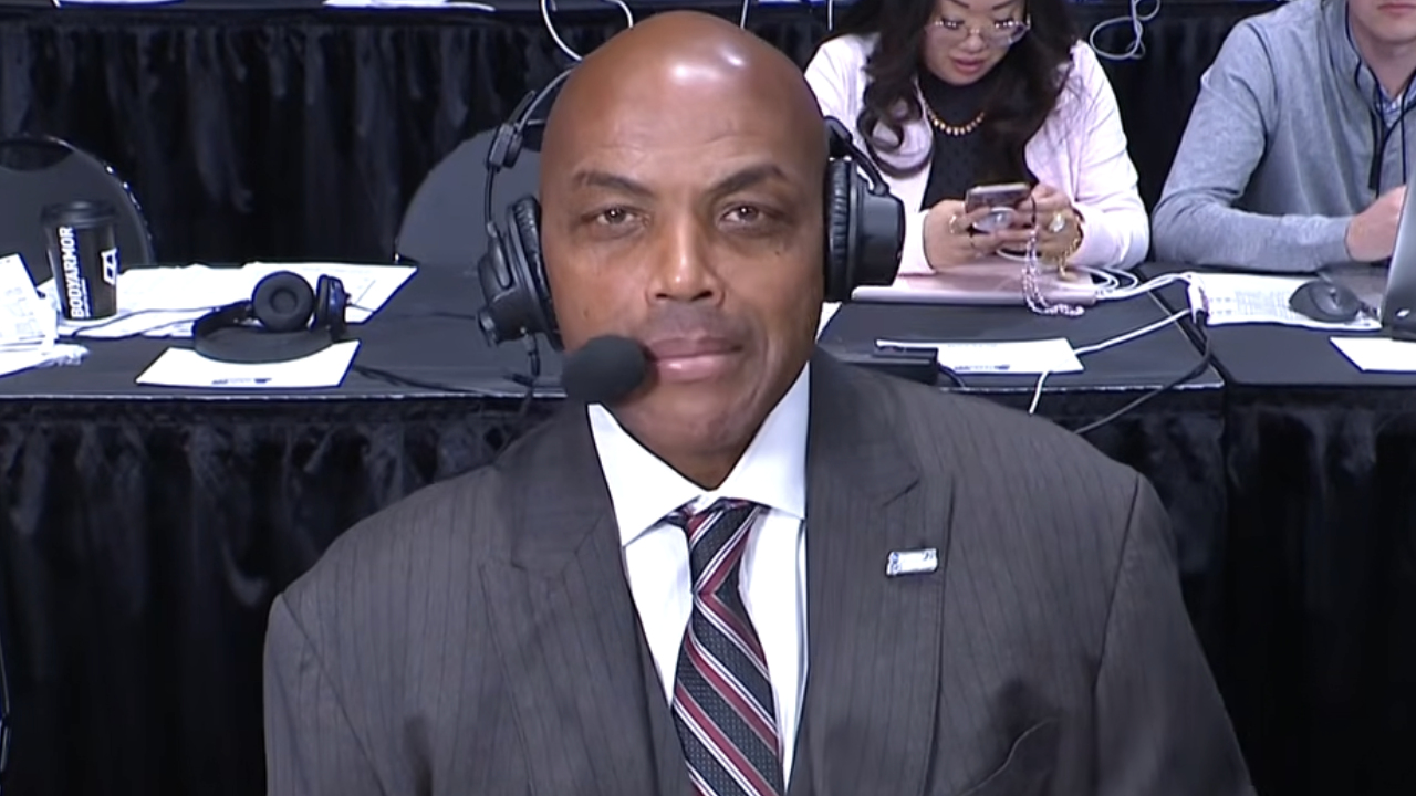 Charles Barkley appears on March Madness.