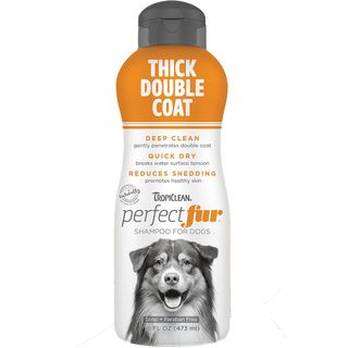 TropiClean PerfectFur Thick Double Coat Shampoo for Dogs