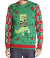 Dinosaur 'Ugly Christmas Sweater' - Men's