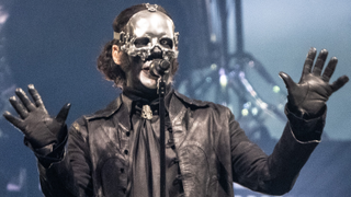 Tobias Forge of Ghost performing onstage in 2025