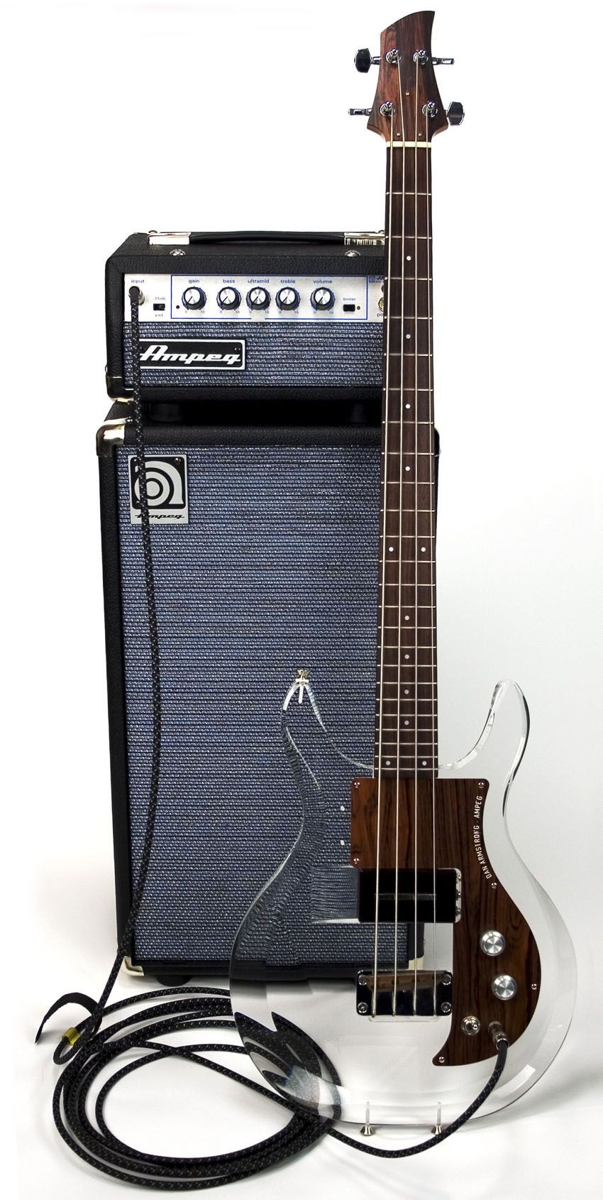 Probably the coolest-looking bass rig in the world...