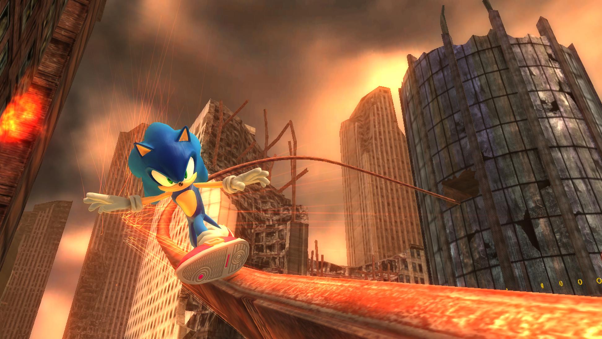 Sonic the hedgehog игра 2006. Sonic the Hedgehog 2006 crisis City. Crisis City Sonic 2006. Sonic 06 crisis City.