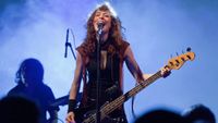 Musician Melissa Auf Der Maur performs at Highline Ballroom on March 3, 2011 in New York City