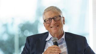 Bill Gates, chair of the Gates Foundation, speaks during a fireside chat at an ATxInspire event in Singapore, on Tuesday, May 6, 2025.