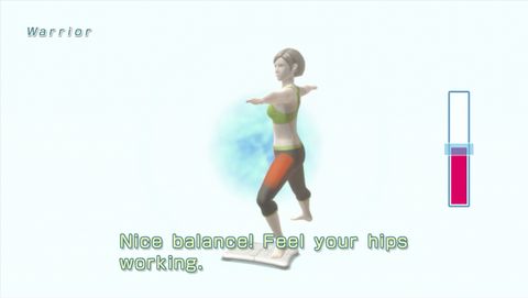 Wii Fit Calories Burned Chart