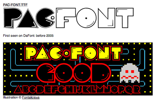 download free fonts: DaFont