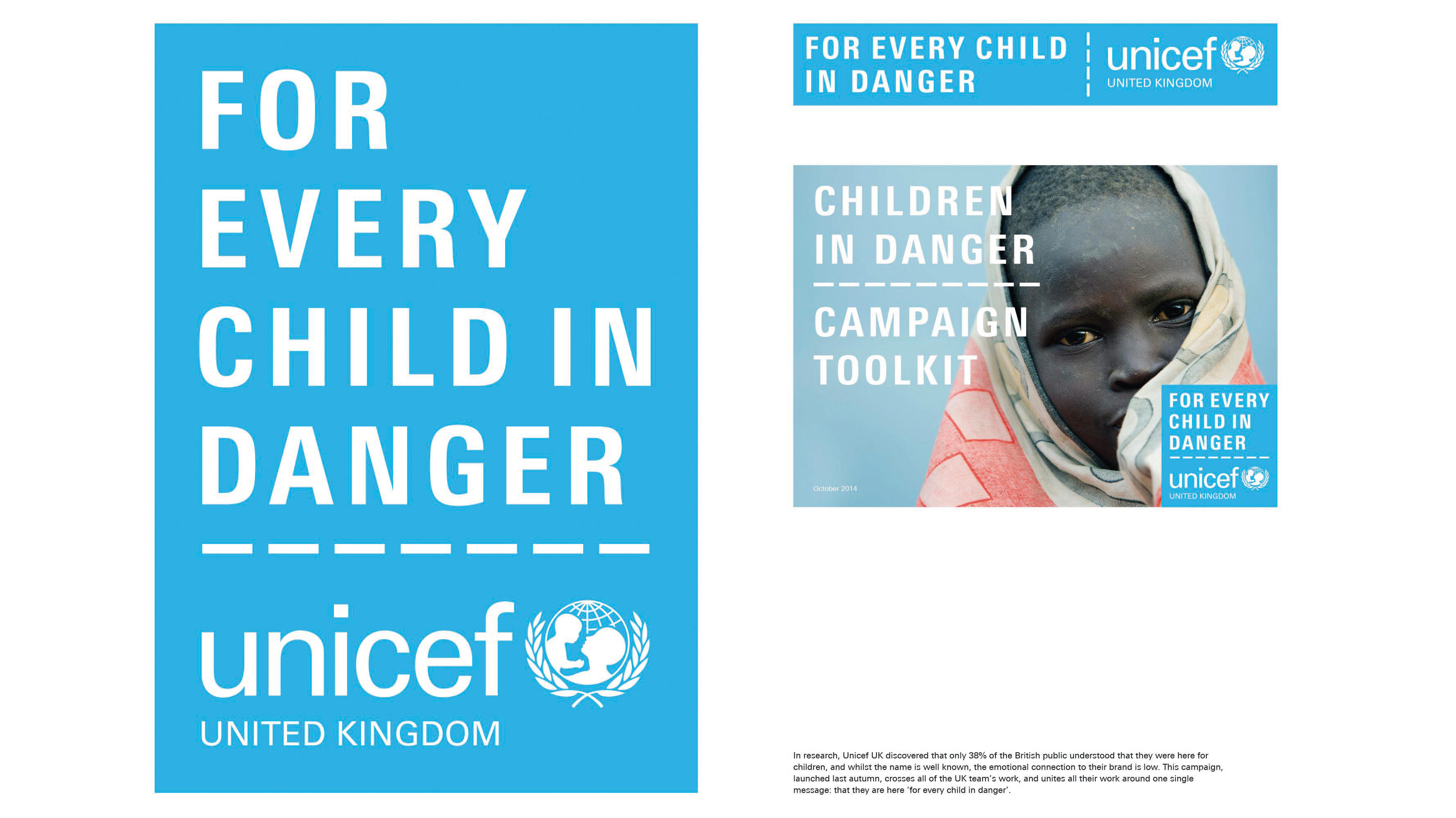 johnson banks: Unicef UK campaign