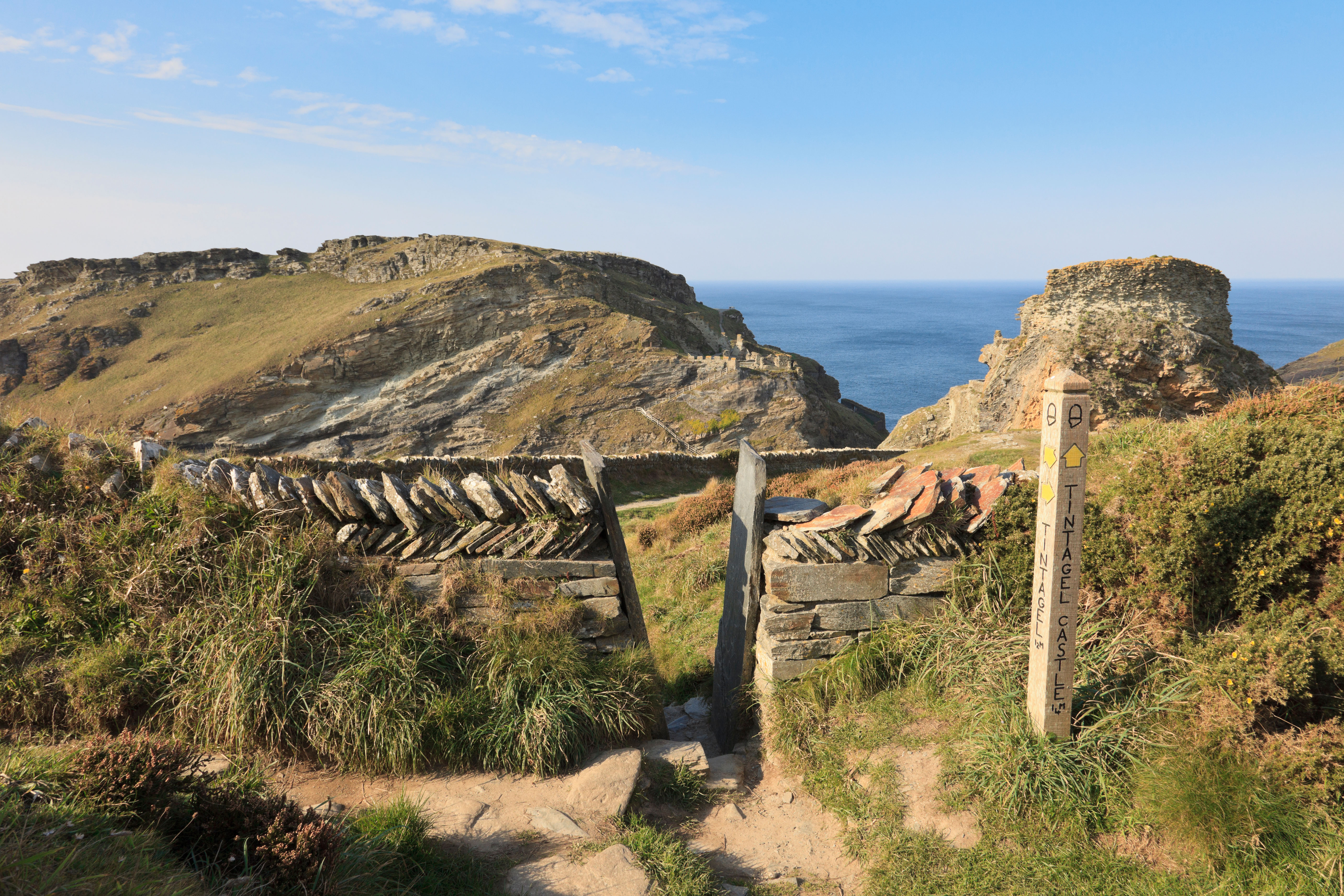 A stile set in glorious nature