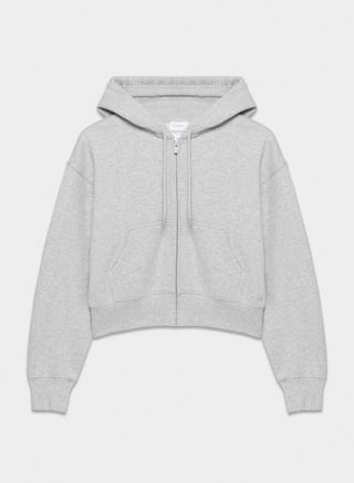 Cozy Sweatfleece Boyfriend Boxy Zip Hoodie