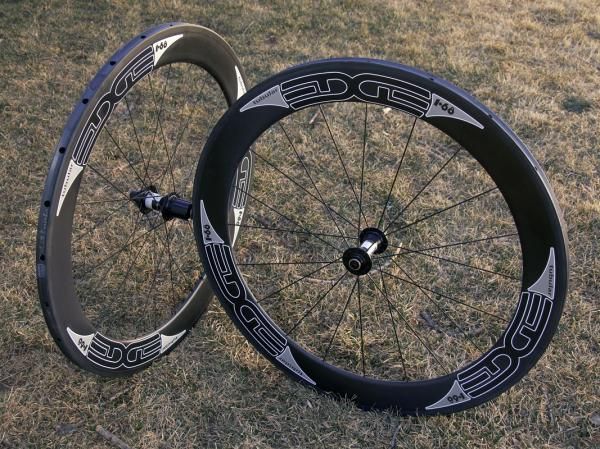 The Edge Composites 1.68 carbon tubulars are light and well built but the straight sidewalls make them difficult to handle in crosswinds