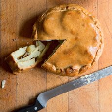 Truffle, Cheese and Potato Pie photo