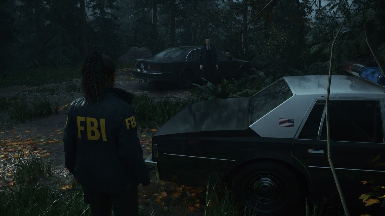 Alan Wake 2 image fidelity comparison screenshots
