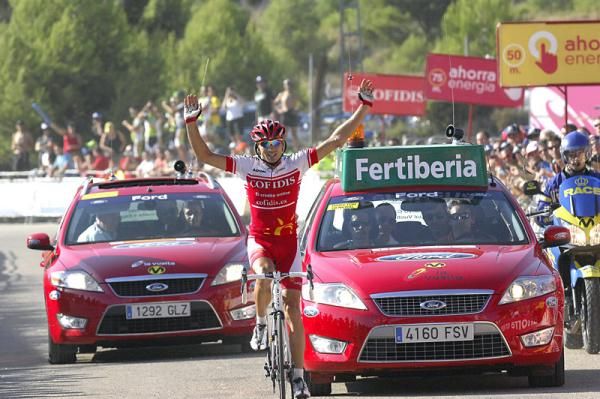 David Moncoutie (Cofidis, le cr&eacute;dit en ligne) soloed to victory in a hard-fought eighth stage.