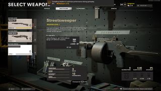 Warzone Streetsweeper shotgun