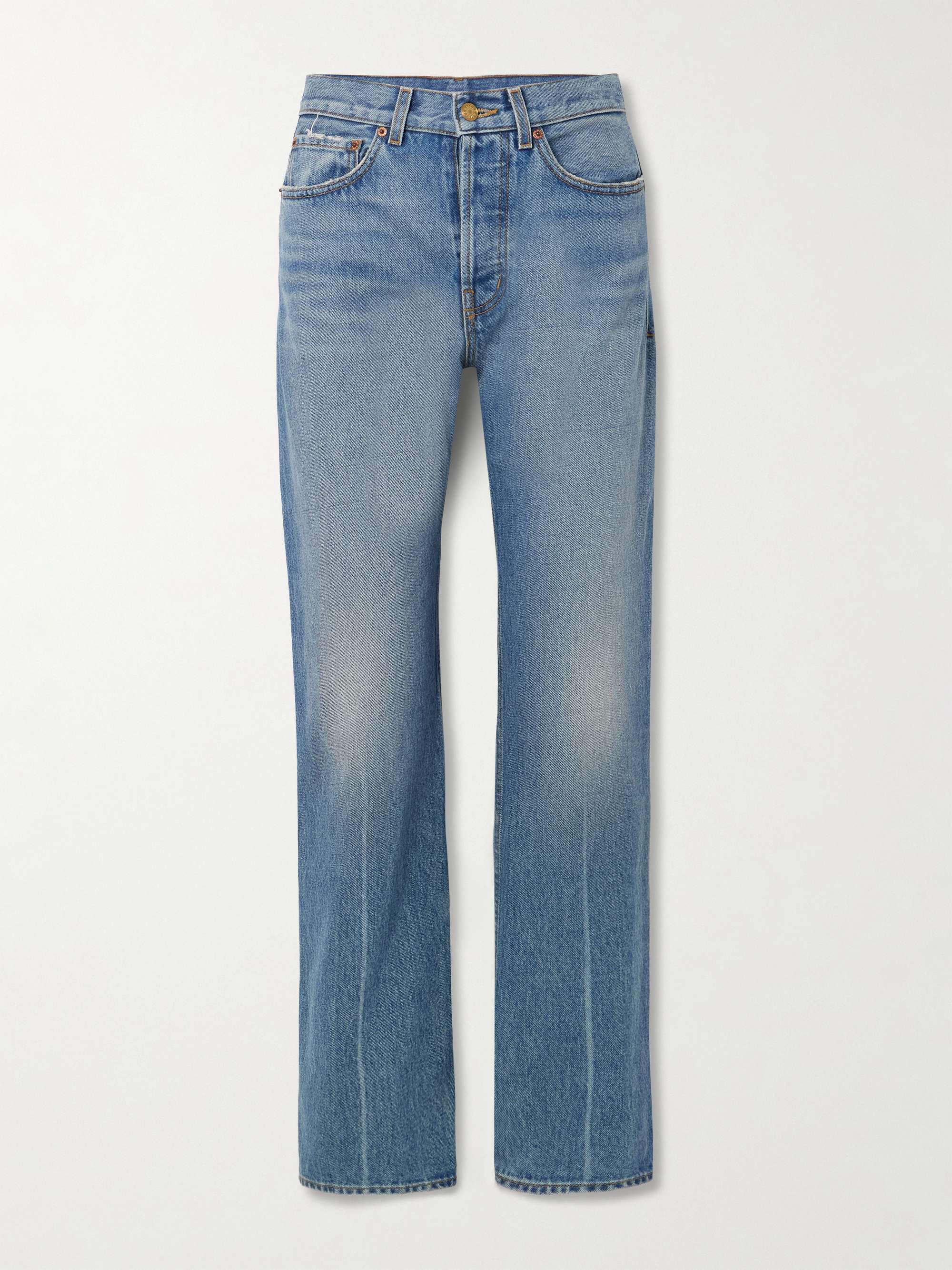 Tilda Mid-Rise Straight-Leg Jeans