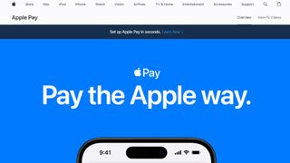 Website screenshot for Apple Pay