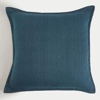 Deep blue pillow from Marks & Spencer 