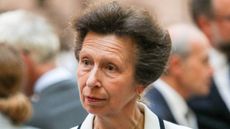 Princess Anne's ivory blazer wows at recent engagement. Seen here Princess Anne attends an event celebrating 200 years of Henry Poole banking with Coutts