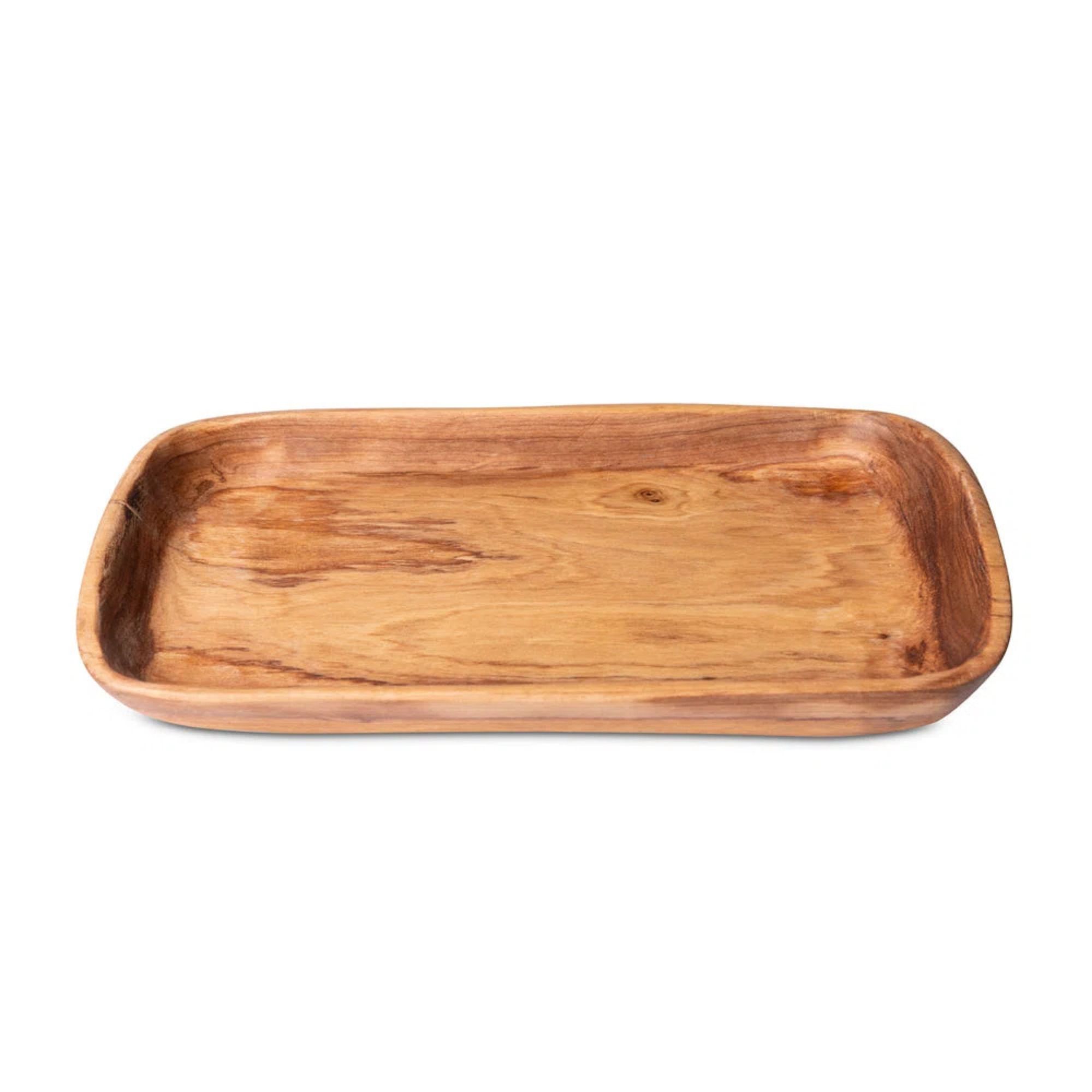 Ngala Trading Co. Olive Wood Rectangle Tray