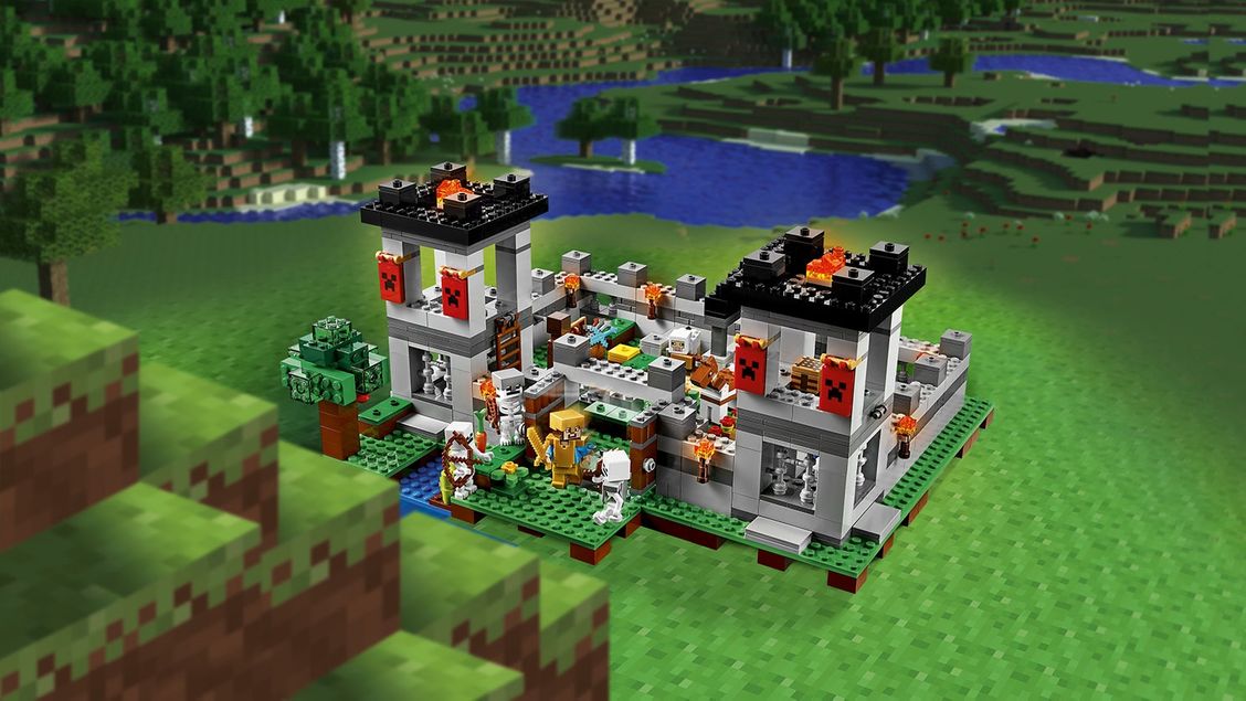 A Lego Minecraft set, this is not Brickcraft.