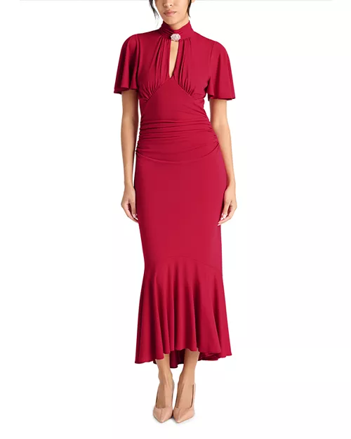 Rosita Keyhole Midi Dress