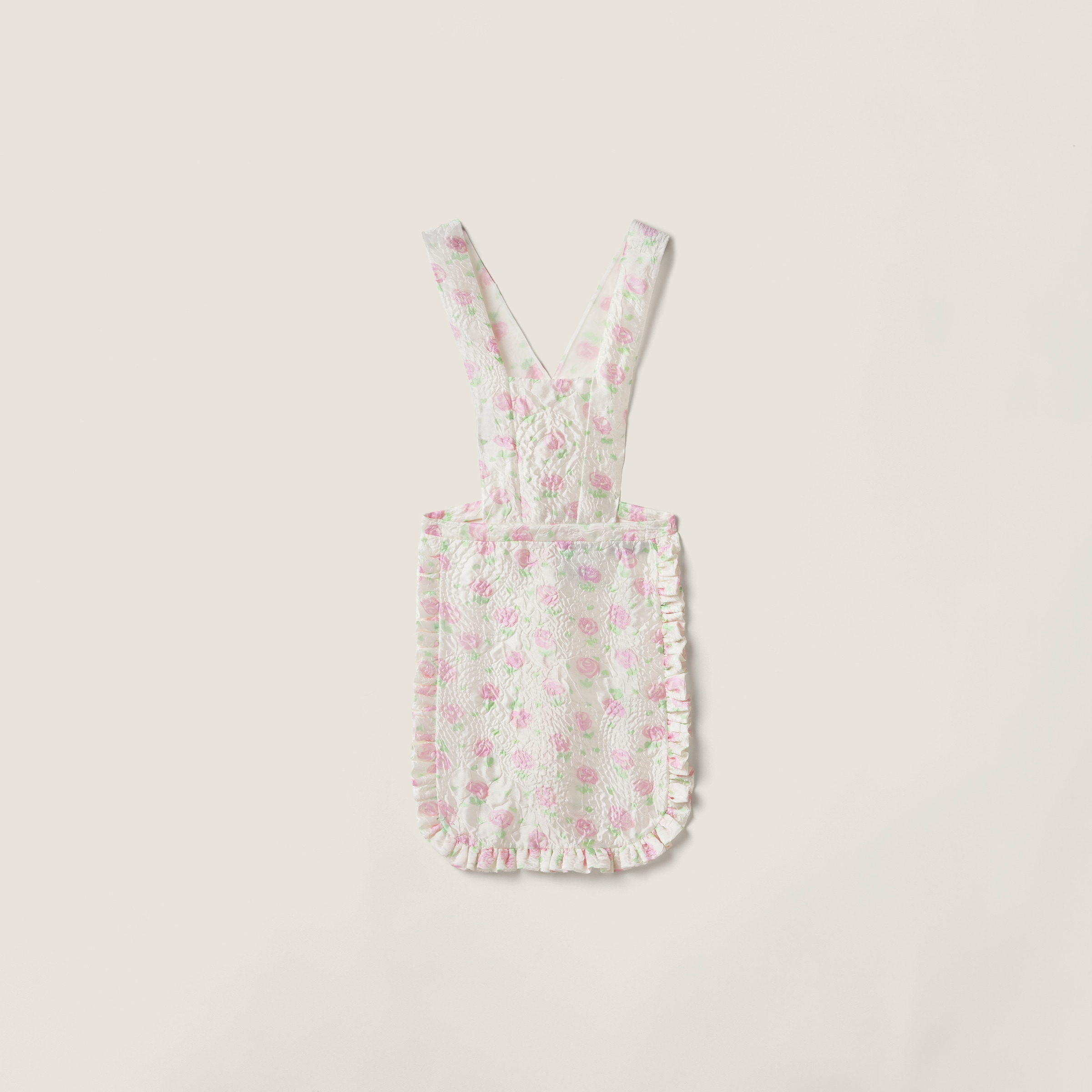 Floral Cloqu&amp;eacute; Apron