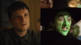 Josh Hutcherson in Five Nights at Freddy's 2 and The Wicked Witch of the West in The Wizard of Oz. 