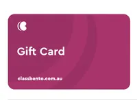 Class Bento Gift Card