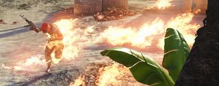 Far Cry 3 man on fire