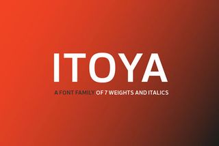 Itoya font