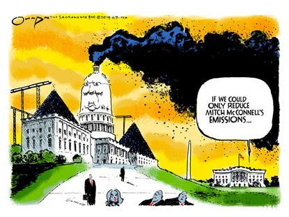 Political cartoon EPA emissions