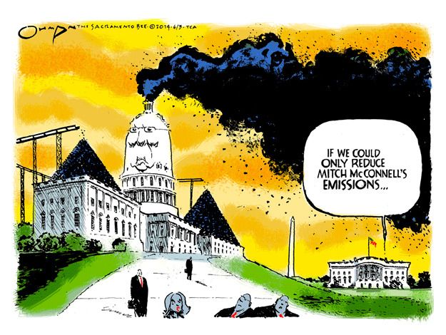 Political cartoon EPA emissions